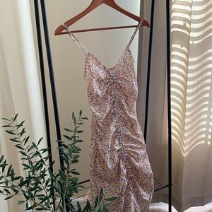 Midi convertible floral dress